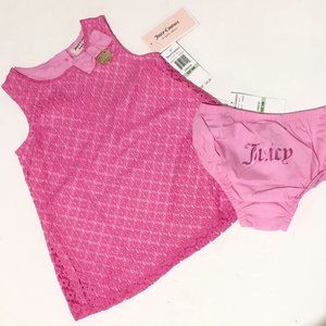Brand new Juicy Couture dress set for girls